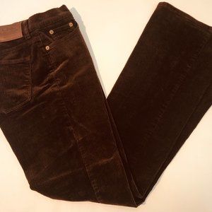 Ralph Lauren Corduroy Chocolate flare pant